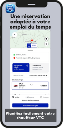 Chauffeur privé VTC Orléans