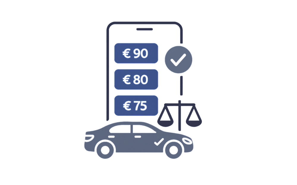 Réservation par enchère VTC